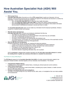 How Australian Specialist Hub (ASH) Will Assist You.